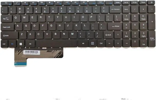 Alt view image 2 of 5 - wzqrps Replacement Keyboard for Gateway GWTN156-1 GWTN156-4 GWTN156-5 GWTN156-7 GWTN156-9 GWTN156-12 GWTN156-5BL GWTN156-1GR GWTN156-1BL GWTN156-1BK GWTN156-1RG Gray US