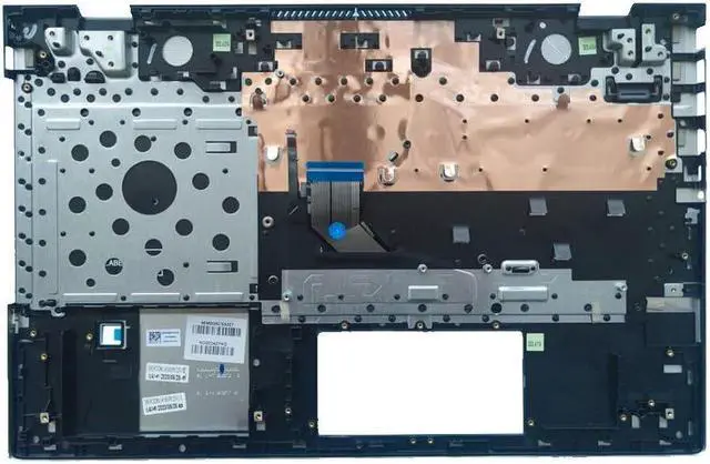 Alt view image 2 of 5 - wzqrps Replacement Laptop Upper Case Palmrest Backlit Keyboard Assembly Part for HP Envy 17M-CE 17-CE 17m-ce1013d TPN-W145 L57592-001 Sliver US