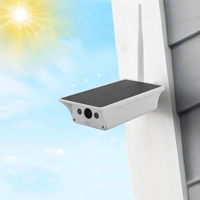 Alt view image 3 of 4 - Solar WIFI Camera Outdoor Wireless,Latest AI Detection Instead of PIR Motion Sensor For Home Security,High Sensitivity,Wide Angle Starlight Night Vision, Free SD Card & Three Batteries,Ultra-Low Power