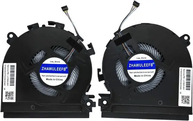 Main image of ZHAWULEEFB New Compatible CPU and GPU Cooling Fan for Hp Spectre X360 15-CH 15-CH011DX 15-CH008CA Series L17605-001 NS75C00-17J21 L17606-001 NS75C00-17J22 Laptop Fan