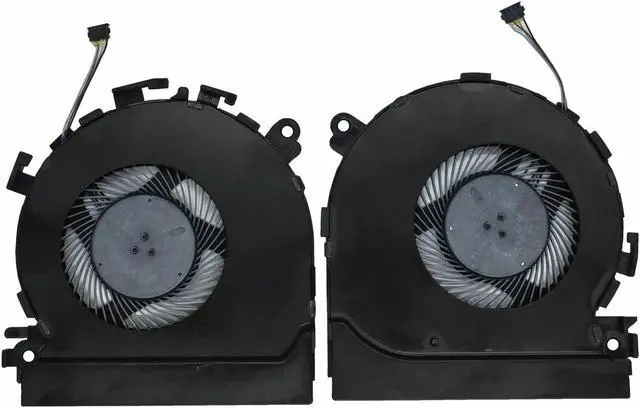 Alt view image 2 of 5 - ZHAWULEEFB New Compatible CPU and GPU Cooling Fan for Hp Spectre X360 15-CH 15-CH011DX 15-CH008CA Series L17605-001 NS75C00-17J21 L17606-001 NS75C00-17J22 Laptop Fan