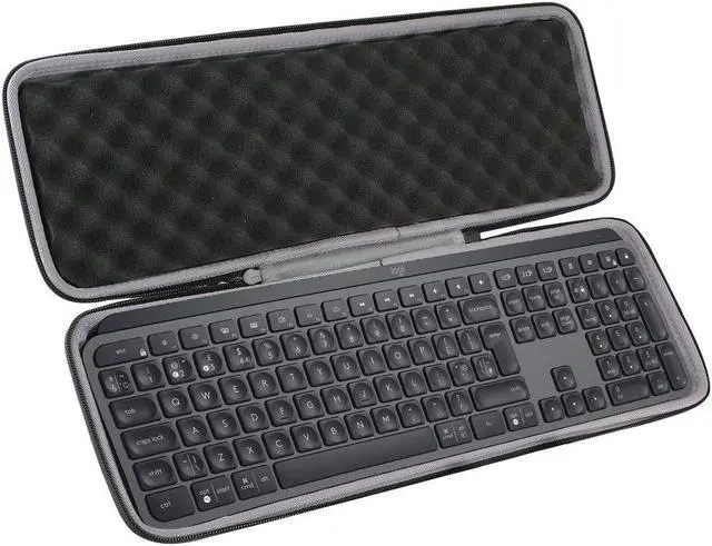 Alt view image 2 of 5 - Hard Case for Logitech MX Master 3S Mouse + MX Keys Keyboard