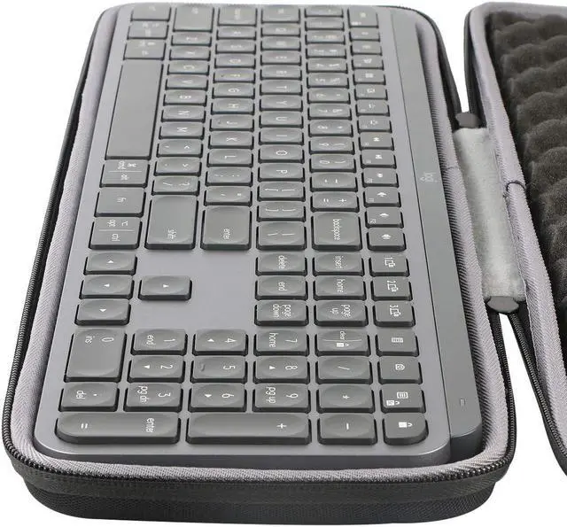 Alt view image 4 of 5 - Hard Case for Logitech MX Master 3S Mouse + MX Keys Keyboard