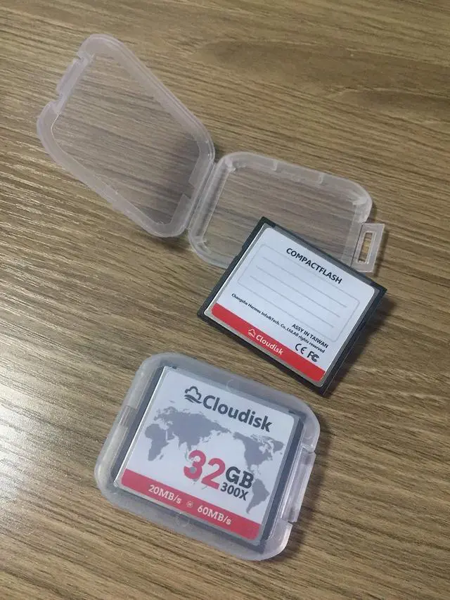 Alt view image 4 of 5 - Cloudisk Pack of 2 Compact Flash Card 32GB 300X CF 2.0 Card Performance for DSLR Camera, Vintage Digital Camera and Industry Equipment (32 GB)