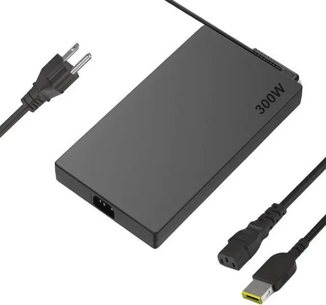 Alt view image 2 of 5 - 300W Legion Charger fit for Lenovo Legion R9000P R9000K Y9000K Y9000X Legion 5 5i Pro 7 C7 S7 Y540 Y545 ADL300SDC3A 20V 15A Gaming Laptop Power Adapter (300W)