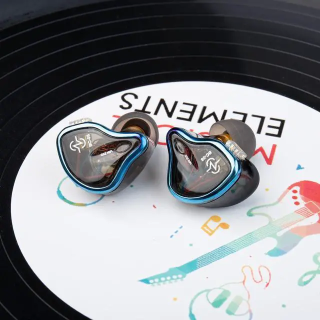 Alt view image 2 of 5 - Kinboofi CCZ Warrior in Ear Monitors,Stereo Wired Earbuds,10mm Dual Magnetic Circuit DD in-Ear HiFi IEM Earphone, Noise Cancelling Headphones with Detachable Ca