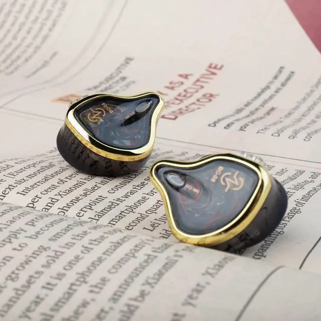 Alt view image 4 of 5 - Kinboofi CCZ Warrior in Ear Monitors,Stereo Wired Earbuds,10mm Dual Magnetic Circuit DD in-Ear HiFi IEM Earphone, Noise Cancelling Headphones with Detachable Ca