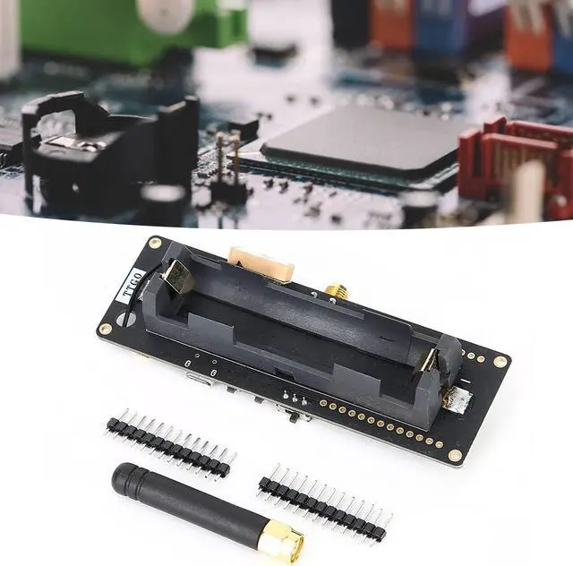 Alt view image 5 of 5 - Zopsc T Beam ESP32 LoRa Wireless REV1 WiFi GPS Module Board, Ceramic Antenna, Flash Memory, Global Positioning System with Battery Backup, for SoftRF V4.0, Zopsciqsorg36dg