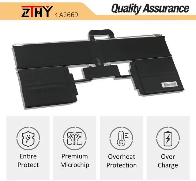 Alt view image 5 of 5 - ZTHY A2669 A2681 Laptop Battery Replacement for MacBook AIR 13" M2 2022 A2681 (EMC 4074) 661-26150 MLY23LL/A MLXX3LL/A MLXW3LL/A MLXY3LL/A MLY03LL/A MLY43LL/A MLY33LL/A MLY13LL/A Series 11.54V 52.6Wh