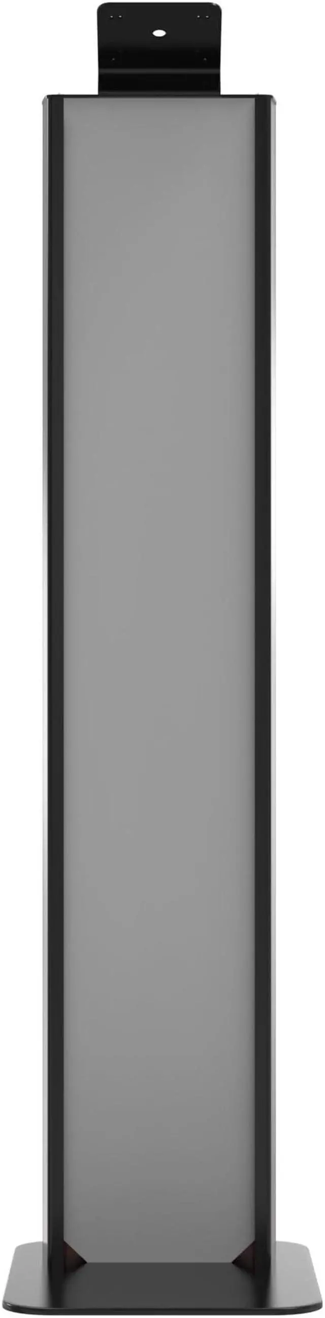 Alt view image 5 of 5 - Floor Stand Kiosk - CTA Heavy-Duty VESA Compatible Floor Stand w/Interior Cable Routing System and Scratch Resistant Padding on Weighted Base w/Support Brackets  Black (ADD-PARAFSV)
