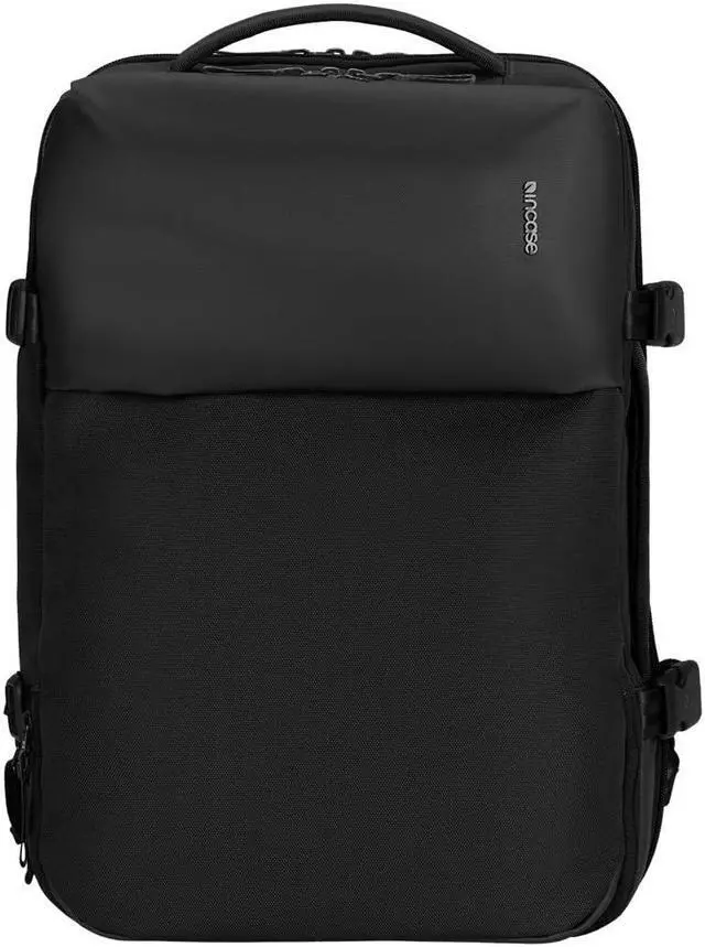 Main image of A.R.C. Travel Pack - ReSpun 100% Recycled Polyester, 38L Backpack, RFID-Blocking, Shoe Compartment, Expansion Zipper, Ergonomic Straps, Laptop Compartment for 16 PC/Mac, Travel Pass Through - Black
