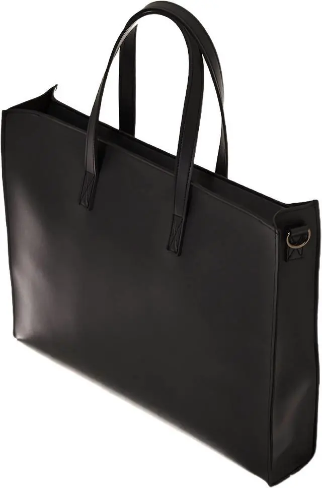 Main image of HYOJI Messenger Bag for Men Vegan Leather Laptop Horizontal Bag for Women Fits 16In Laptop  Crossbody Bag Men Shoulder Bag with Shoulder Strap