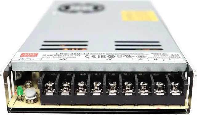 Alt view image 3 of 4 - MEAN WELL LRS-350-12 Switching Power Supply 348W 12V 29Amp Single Output (LRS Series 350W 12V) for LED Project