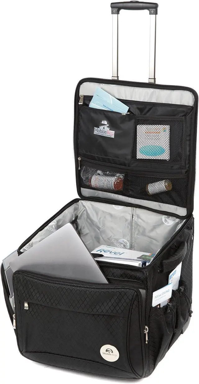 Alt view image 3 of 5 - MobileRep RepRoller, Mobile Office and Sales cart