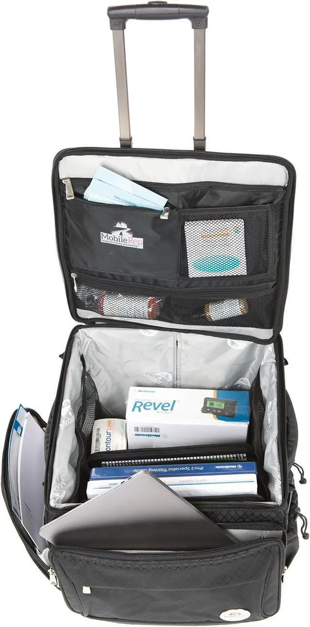 Alt view image 5 of 5 - MobileRep RepRoller, Mobile Office and Sales cart