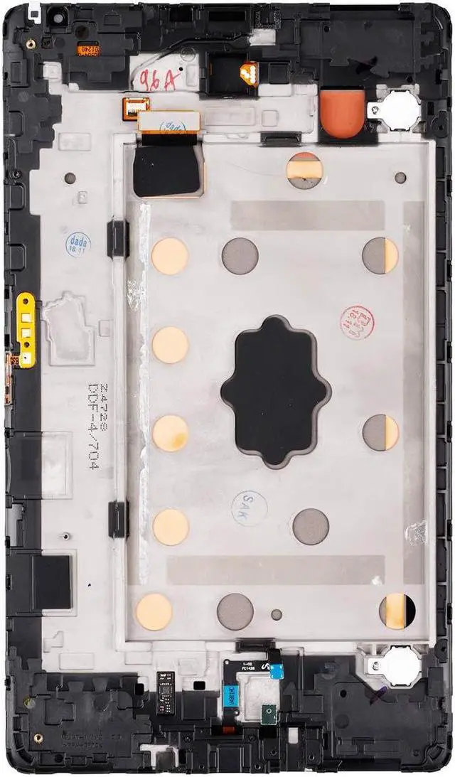 Alt view image 2 of 4 - New Replacement LCD Touch Screen Display Digitizer Full Assembly Parts Compatible with Samsung Tab S 8.4 SM-T700 white with frame