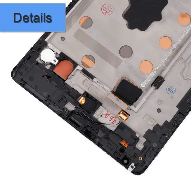 Alt view image 3 of 4 - New Replacement LCD Touch Screen Display Digitizer Full Assembly Parts Compatible with Samsung Tab S 8.4 SM-T700 white with frame