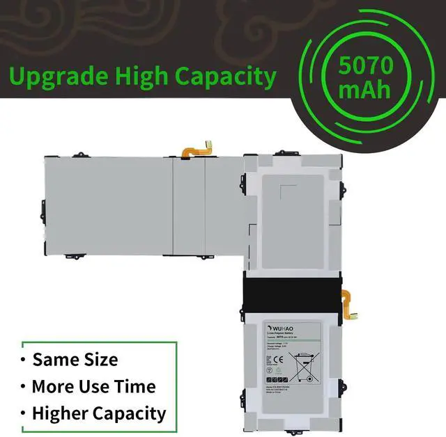 Alt view image 5 of 5 - WUHAO Laptop Battery EB-BW720ABA for Samsung Chromebook Plus V2 XE521QAB XE520QAB,Chromebook 4 XE310XBA Replacement Battery 5070mAh with Repair Tool Kit