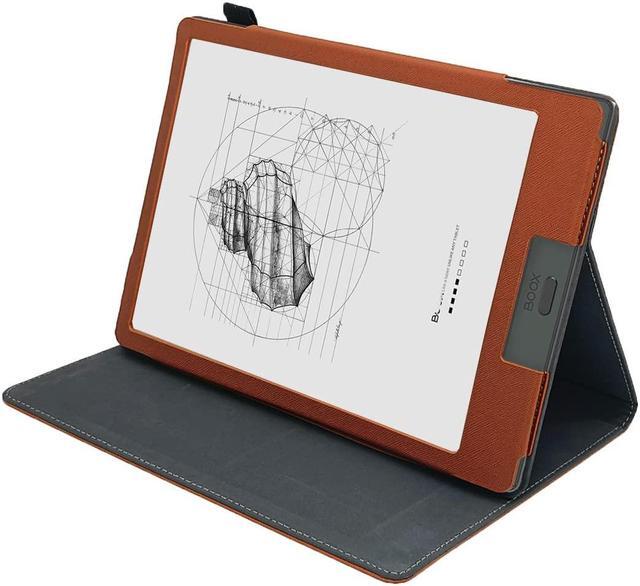 Alt view image 4 of 5 - Honeymoon Case Cover for BOOX Nova3 7.8 inch E Ink Tablets ePaper,PU Leather Folio Protective Case.(D006-Brown)