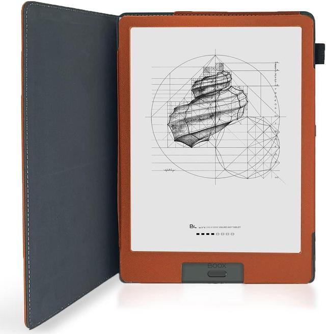 Alt view image 5 of 5 - Honeymoon Case Cover for BOOX Nova3 7.8 inch E Ink Tablets ePaper,PU Leather Folio Protective Case.(D006-Brown)