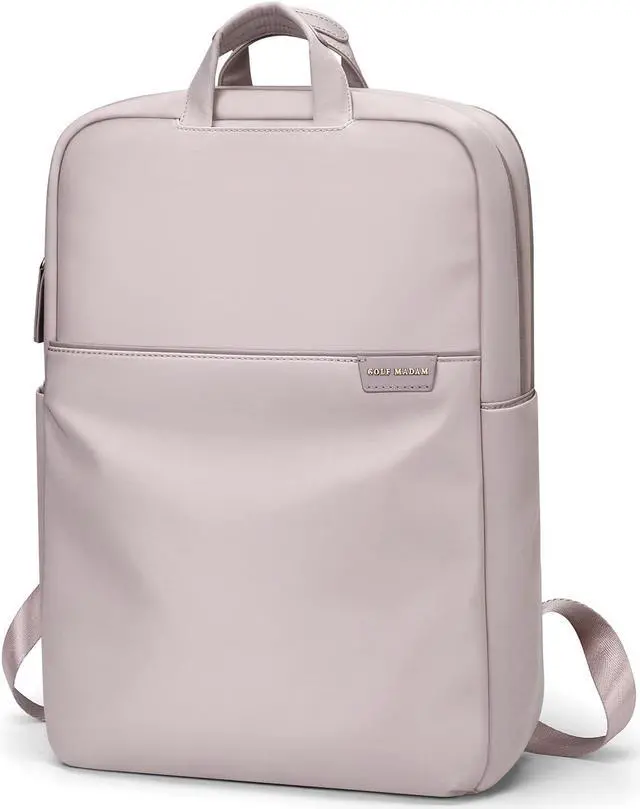 Main image of GOLF SUPAGS Travel Laptop Backpack for Women Anti Theft Slim Durable College Bookbag Business Computer Bag Fit 17Inch Notebook (Pinkish Grey, 17Inch)