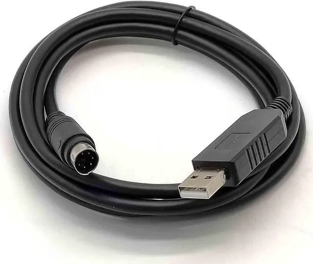 Alt view image 2 of 5 - GXMRHWY USB RS232 to Mini Din 6Pin Male Cable 1.8 Meter
