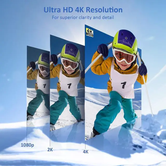 Alt view image 3 of 5 - NexiGo 4K Portable Monitor 17.3 Inch, 400 Nits, FreeSync, 100% Adobe RGB, HDR IPS Display, Dual Speakers Eye Care Screen with OTG Expansion, for Laptop PC/MAC/Console/PS5, VESA & Smart Cover