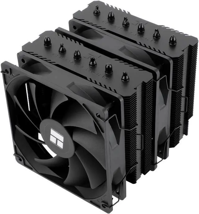 Main image of Thermalright Peerless Assassin 120 SE Black CPU Air Cooler, 6 Heat Pipes, Dual TL-C12C PWM Fans, 155mm High CPU Cooling,for AM4/AM5,Intel LGA 1851/1700/1150/1151/1200(PA120SE Black)