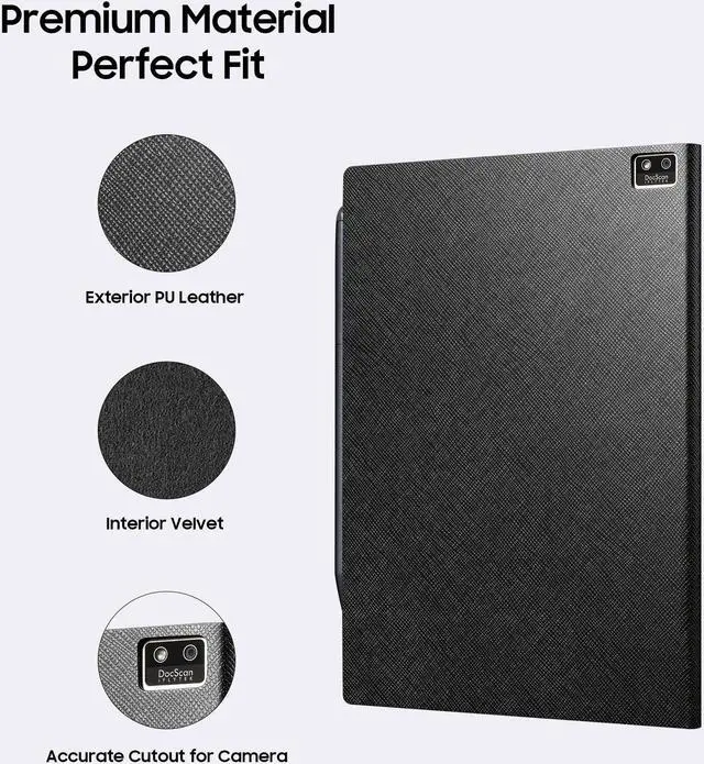 Alt view image 3 of 5 - iFLYTEK AINOTE Air 2 E Ink Tablet,Black Protective Case for iFLYTEK Paper Tablet 8.2",5 pcs Pen Refills for iFLYTEK Writing Tablet