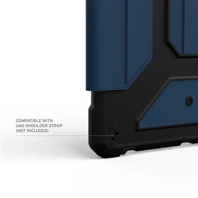 Alt view image 4 of 5 - UAG Designed for Samsung Galaxy Tab S9 Plus Case 12.4" 2023 SM-X810 Metropolis SE Mallard, Multi-Angle Kickstand Folio with Auto Wake/Sleep & S Pen Holder Rugged Protective Cover by URBAN ARMOR GEAR