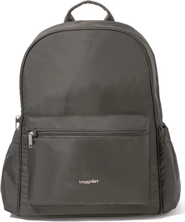 Main image of Baggallini Securtex Anti-Theft Laptop Backpack, Charcoal
