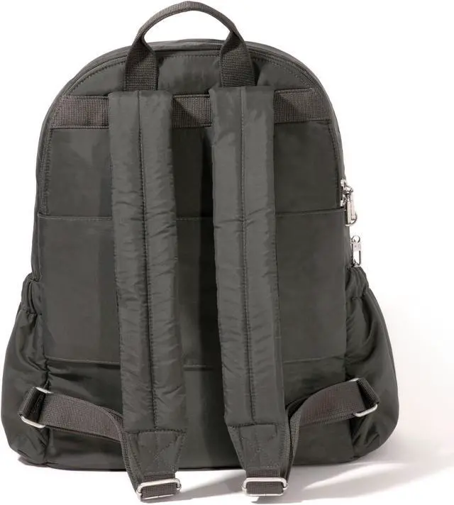 Alt view image 3 of 5 - Baggallini Securtex Anti-Theft Laptop Backpack, Charcoal
