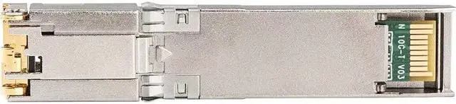 Alt view image 3 of 5 - 10G Copper RJ-45 SFP+ 10GBase-T Transceiver CAT.6a up to 30m Compatible with Cisco SFP-10G-T-S Ubiquiti UF-RJ45-10G Netgear D-Link Supermicro TP-Link and Other Open Devices