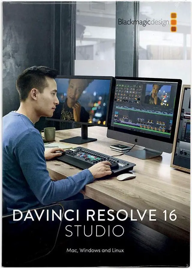 Alt view image 3 of 5 - Blackmagic Design DaVinci Resolve Studio (Activation Key) with DaVinci Resolve Speed Editor Bundle (2 Items)