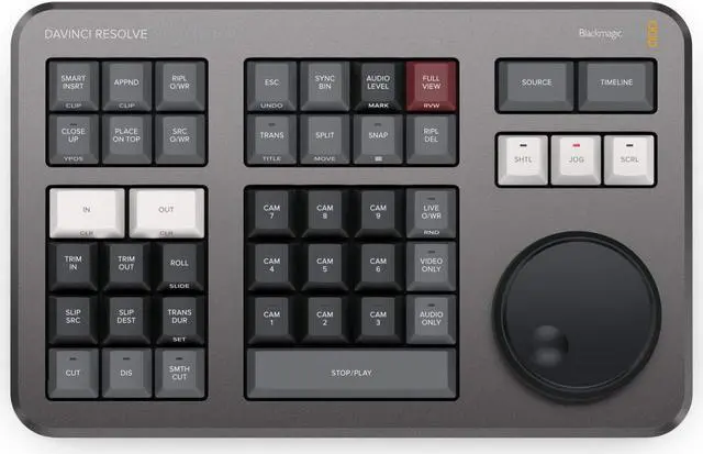 Alt view image 2 of 5 - Blackmagic Design DaVinci Resolve Studio (Activation Key) with DaVinci Resolve Speed Editor Bundle (2 Items)