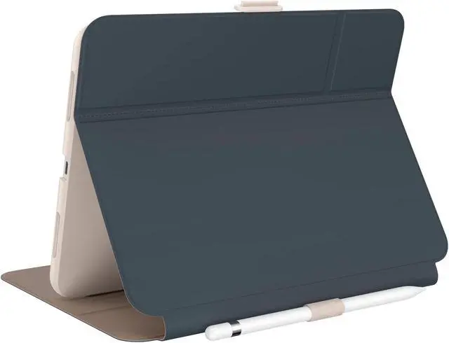 Alt view image 3 of 5 - Speck Case for iPad Pro 10th Generation 10.9 Inch - Drop & Camera Protection, Slim Multi Range Stand, Apple Pencil Holder - Almond Milk/Mocha/Charcoal