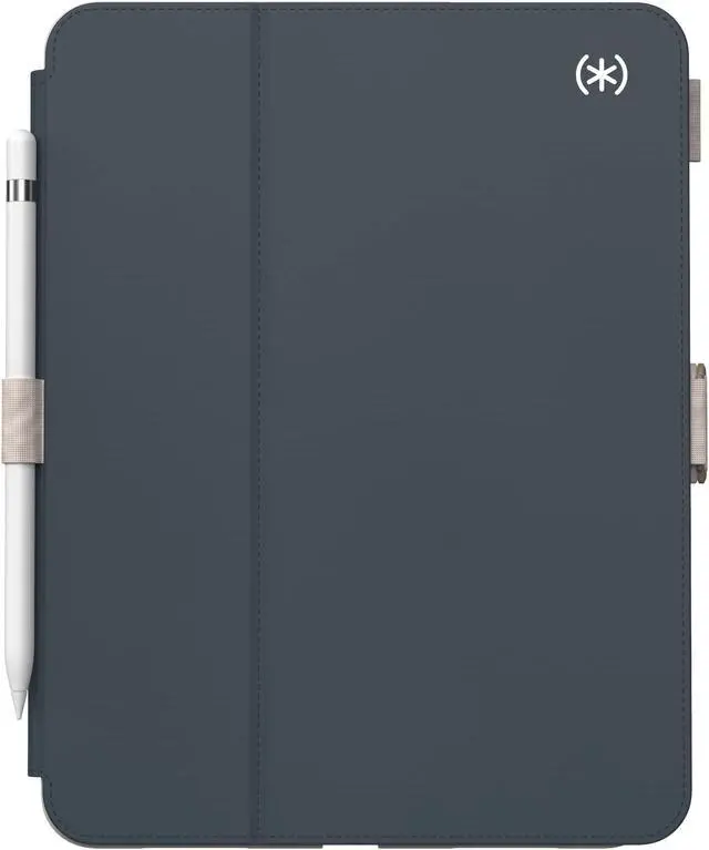 Alt view image 2 of 5 - Speck Case for iPad Pro 10th Generation 10.9 Inch - Drop & Camera Protection, Slim Multi Range Stand, Apple Pencil Holder - Almond Milk/Mocha/Charcoal