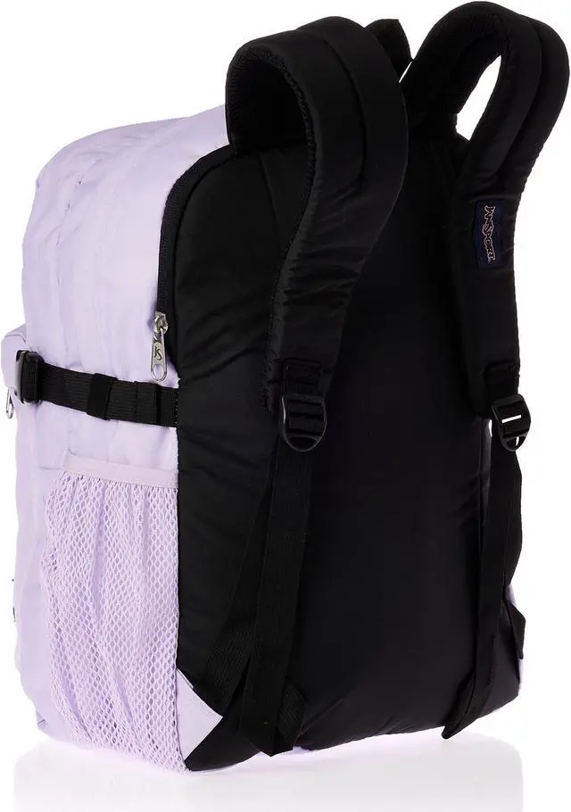 Alt view image 2 of 5 - JanSport Main Campus Backpack - Travel or Work backpack w 15-Inch Laptop Sleeve and Dual Water Bottle Pockets, Pastel Lilac