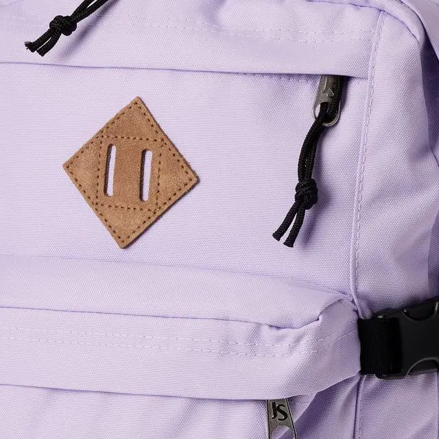 Alt view image 3 of 5 - JanSport Main Campus Backpack - Travel or Work backpack w 15-Inch Laptop Sleeve and Dual Water Bottle Pockets, Pastel Lilac