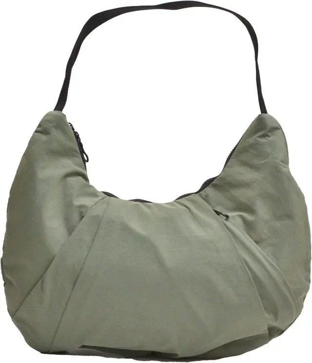 Main image of Nupouch Boho Purses for Women in Green - Spacious Boho Purse in Water-Repellent Nylon, 17" x 15" Shoulder Bag for Laptop