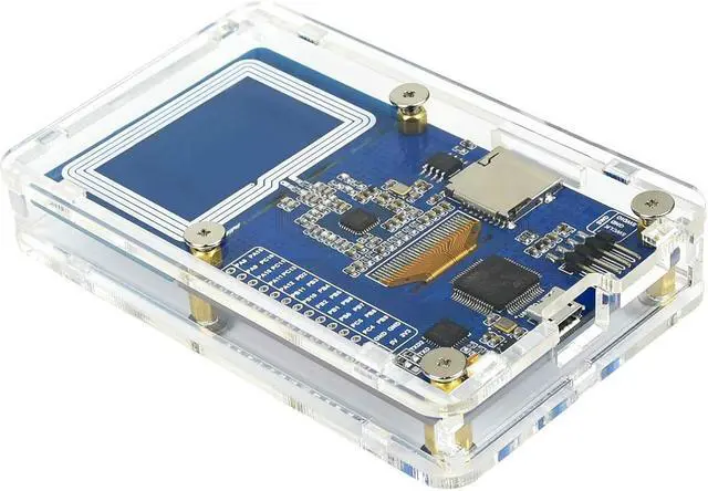 Alt view image 2 of 5 - Waveshare ST25R3911B NFC Development Kit with AT32F413RCT7 Controller NFC Reader OLED Display Supports Multi NFC Protocols