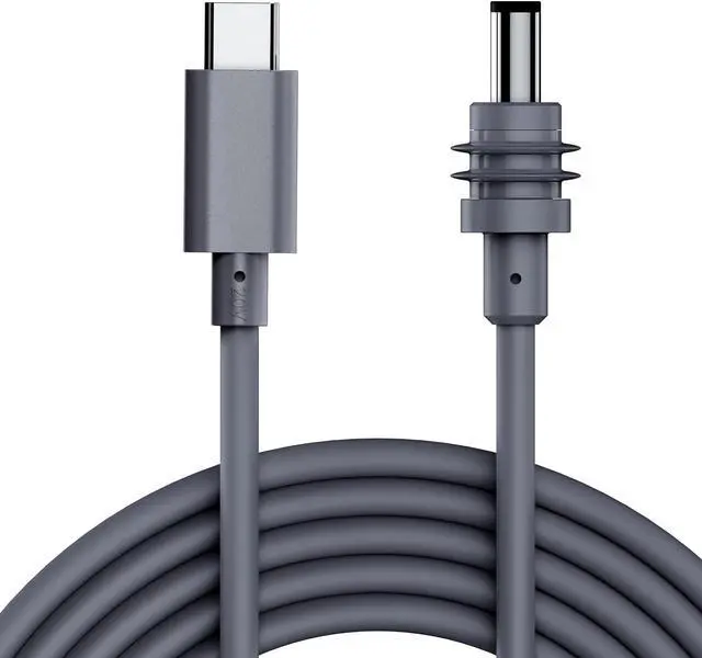 Main image of ABOUSHE Starlink Mini Cable 16.4FT, USB C to DC Power Cable 100W Input USB Type C to DC Cable for Starlink Mini Work with 65W+ Power Bank and PD Charger Waterproof