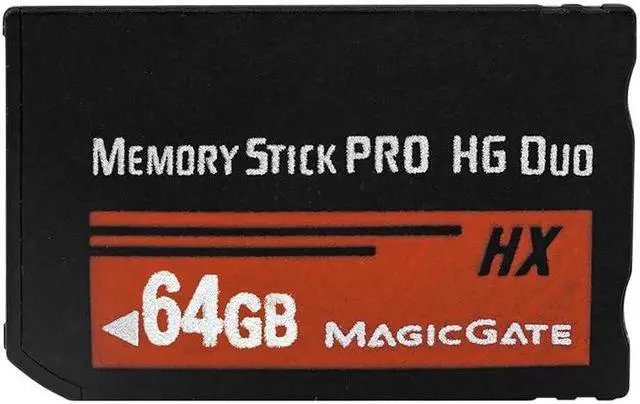 Alt view image 4 of 5 - ANXILE HX64 GB Memory Stick Pro-HG Duo for PSP Camera Memory Card and a All in One Reader USB 2.0