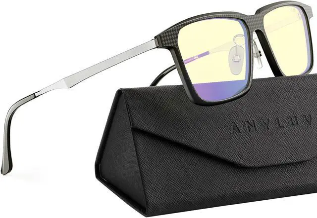 Main image of ANYLUV Blue-Light Glasses-for-men Blue-Light-Blocking Glasses: Lightweight Blue Light Glasses Carbon Fiber Anti Fatigue Gift