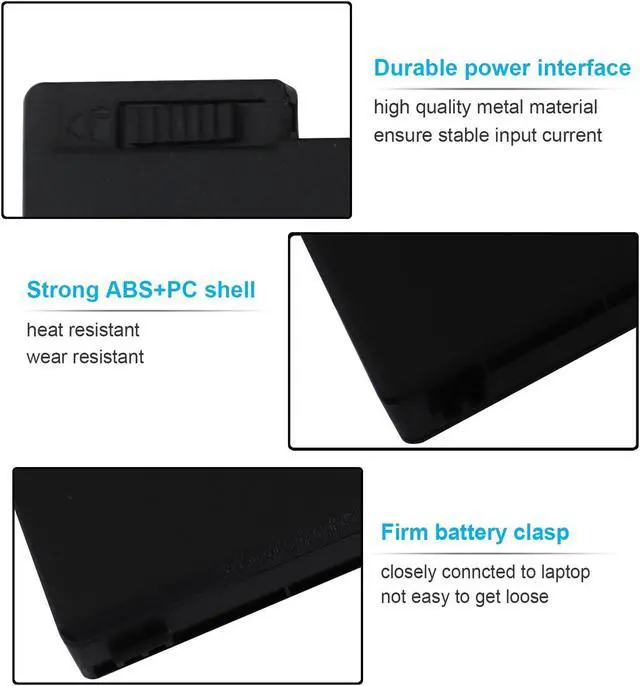 Alt view image 3 of 5 - Emanjor 90Wh VX04XL L05766-855 Laptop Battery Replacement for HP ZBook 15 G5 G6 4ME79AA Series VX04090XL HSTNN-IB8F L06302-1C1 HSN-Q13C