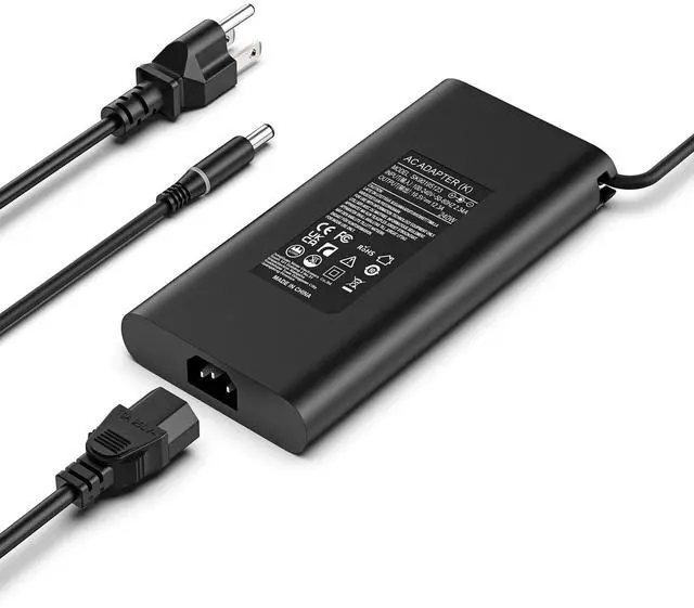 Main image of 240W 180W Laptop Charger for Dell G3 G5 G7 G15 G16 Series Gaming Laptop, Alienware M15 M17 X15 X16 X17 R3 R4 R5 R67 R7,Inspiron 5510 5520 5521 5525 5535 5500 5511 AC Adapter Power Supply Cord