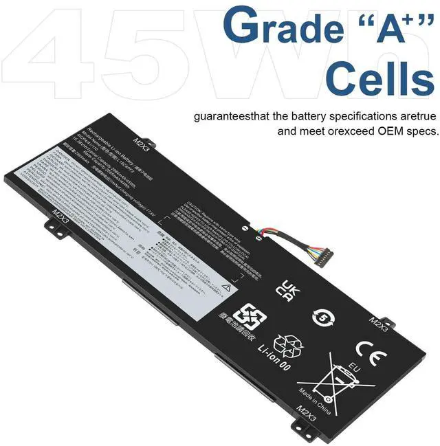 Alt view image 5 of 5 - L18C4PF3 Laptop Battery for Lenovo ideapad C340-14API C340-14IML C340-14IWL S540-14API S540-14IML S540-14IWL Flex-14IML Flex-14IWL Flex-14API L18M4PF3 L18M4PF4 L18C4PF4 81SS000DUS 81SS0005US