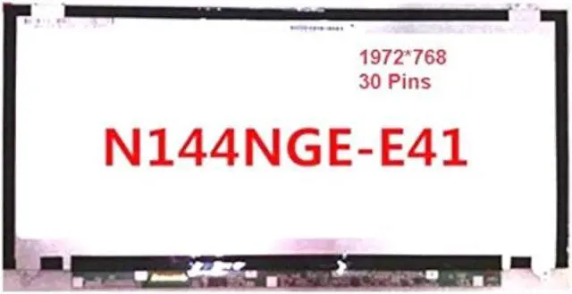 Main image of FULLCOM New 14.4" Compatible with N144NGE-E41 Laptop LED LCD Replacement Screen 1792X768