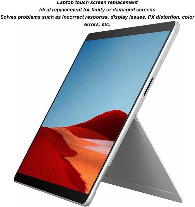 Alt view image 4 of 5 - GOWENIC for Surface for Pro X screen, 13 Inch Screen Replacement for Pro X 1876 M1042400, 2880x1920 LED Display Digitizer Assembly 3D Sensitive Touch