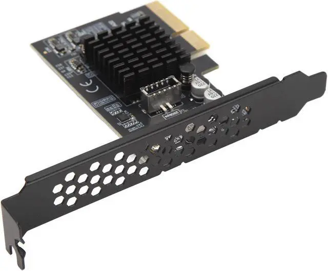 Main image of PCIe USB 3.2 Gen 2 Expansion Card, ASMedia ASM3242, 20Gbps Data, for Win 10 11, OS X, with 20G Cable and HDD Enclosure Support